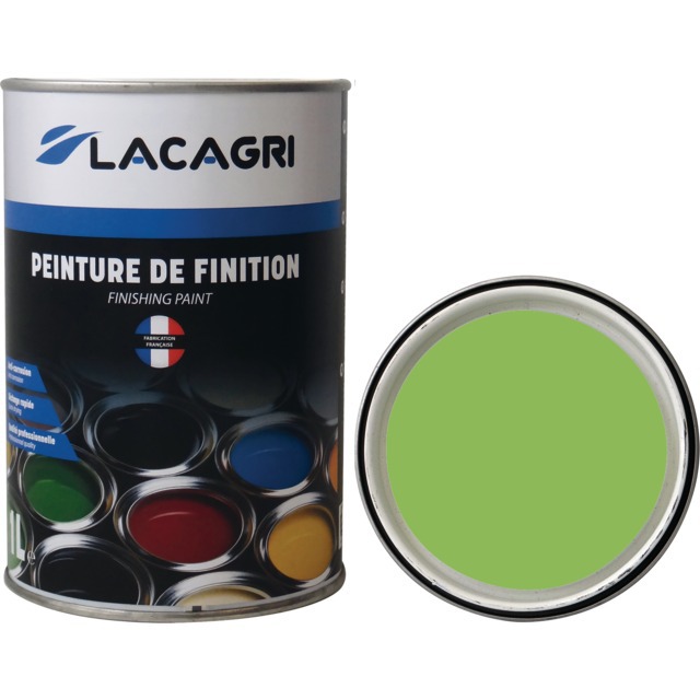 Peinture de Finition Vert Fendt NEW POT 1L Lacagri référence fournisseur 1676382